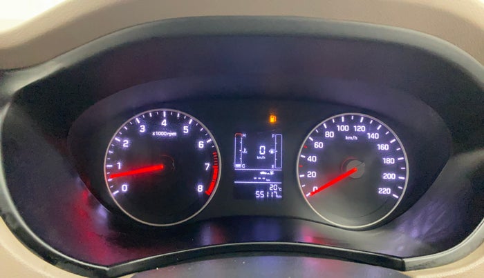 2018 Hyundai Elite i20 MAGNA EXECUTIVE 1.2, Petrol, Manual, 55,085 km, Odometer Image