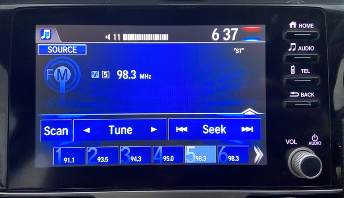 2019 Honda Civic ZX CVT PETROL, Petrol, Automatic, 30,286 km, Infotainment System