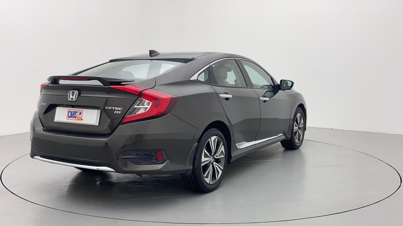 2019 Honda Civic ZX CVT PETROL, Petrol, Automatic, 30,286 km, Right Back Diagonal (45- Degree) View