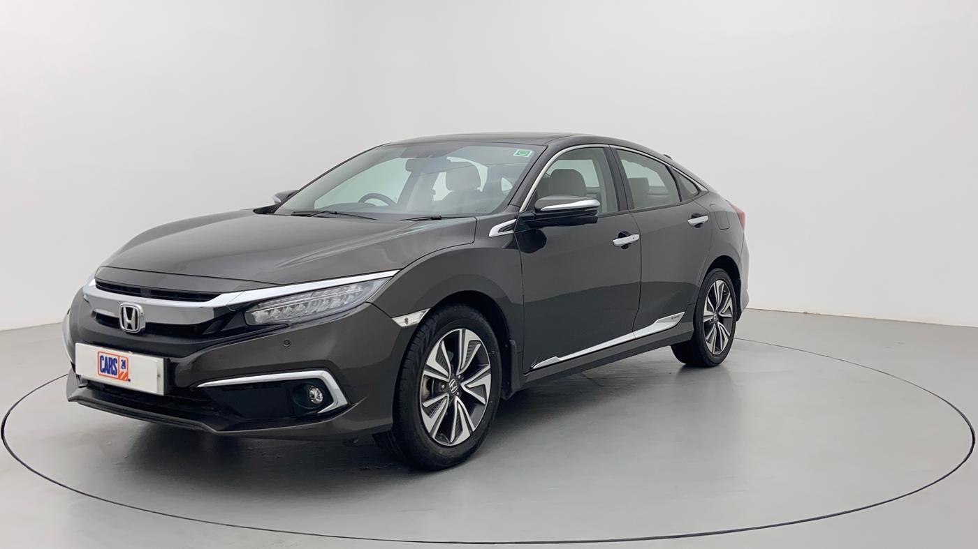 2019 Honda Civic ZX CVT PETROL, Petrol, Automatic, 30,286 km, Left Front Diagonal (45- Degree) View