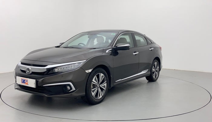 2019 Honda Civic ZX CVT PETROL, Petrol, Automatic, 30,286 km, Left Front Diagonal (45- Degree) View