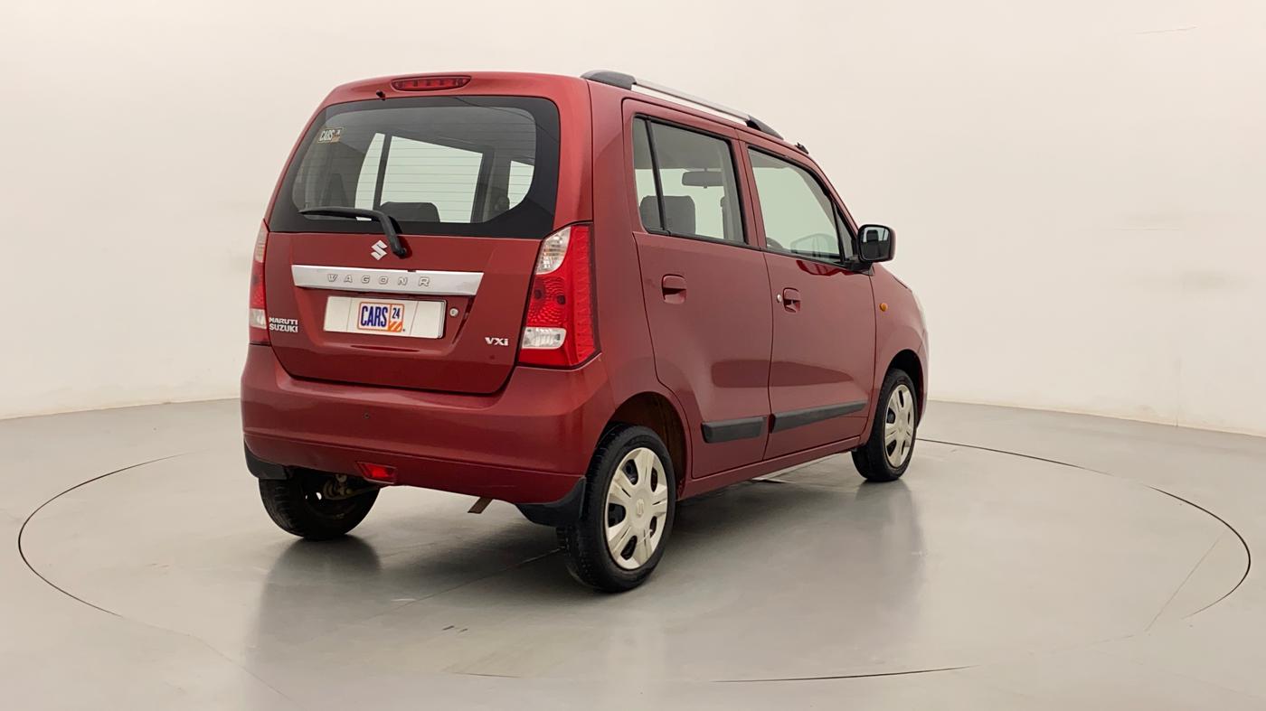 2016 Maruti Wagon R 1.0 VXI, Petrol, Manual, 73,033 km, Right Back Diagonal