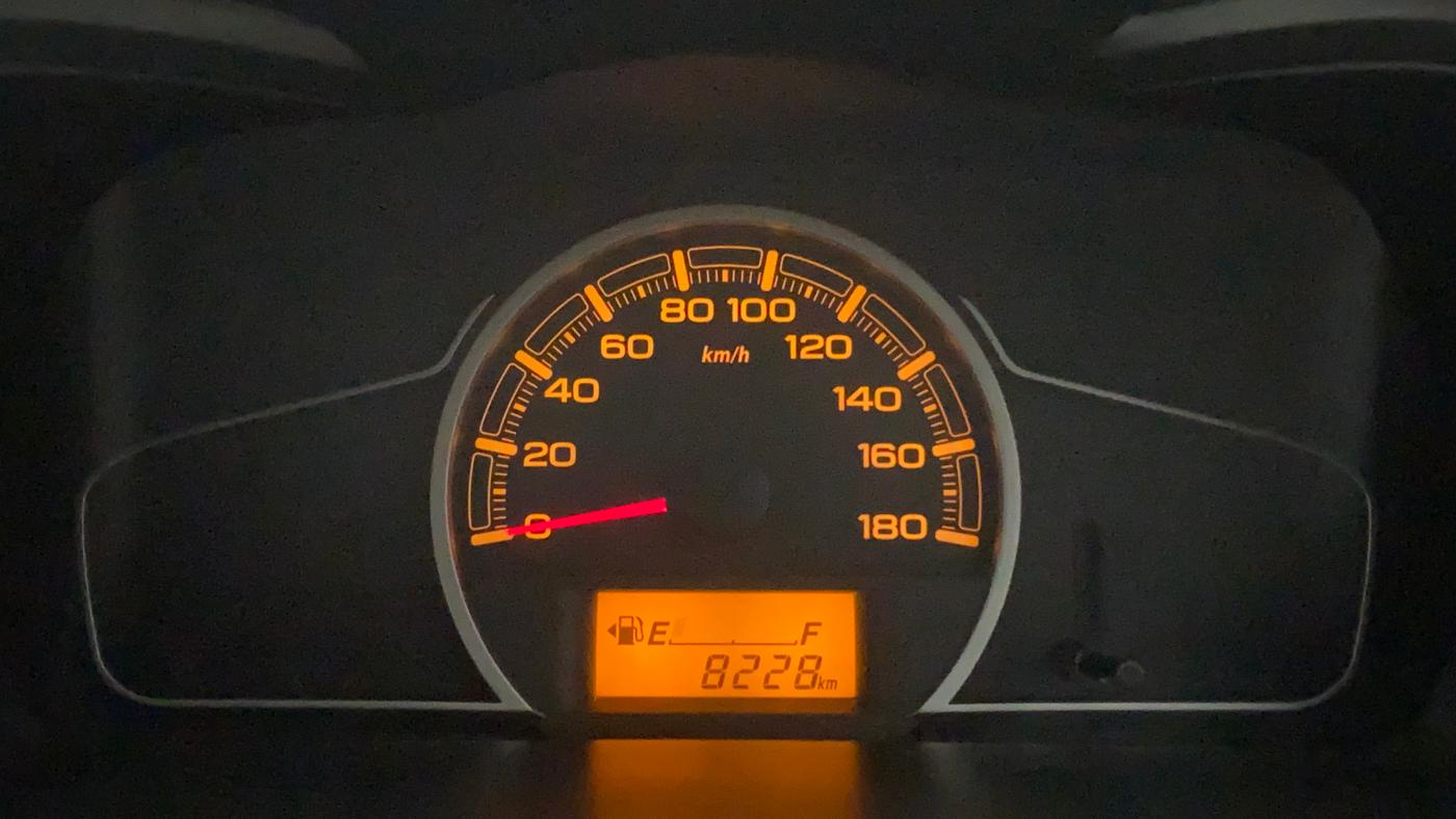 2022 Maruti Alto VXI, Petrol, Manual, 8,228 km, Odometer Image