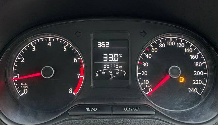 2016 Volkswagen Ameo TRENDLINE 1.2, Petrol, Manual, 30,172 km, Odometer Image