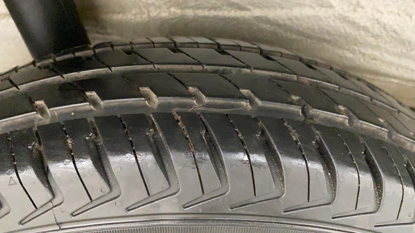 2022 Maruti Alto K10 VXI, Petrol, Manual, 10,850 km, Right Rear Tyre Tread