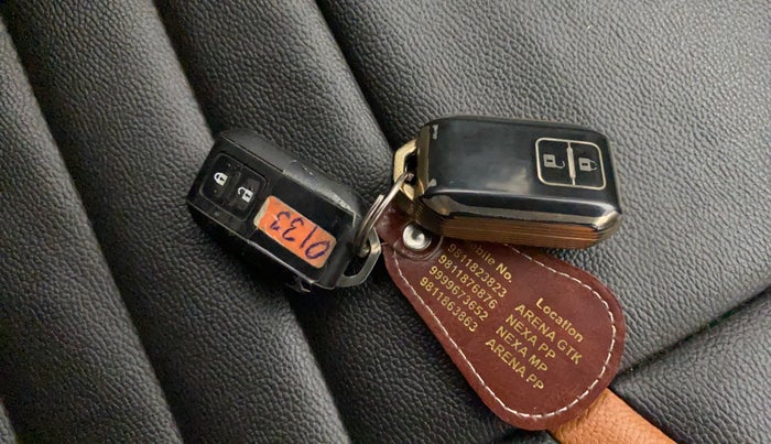 2020 Maruti IGNIS ALPHA 1.2, Petrol, Manual, 35,872 km, Key Close Up