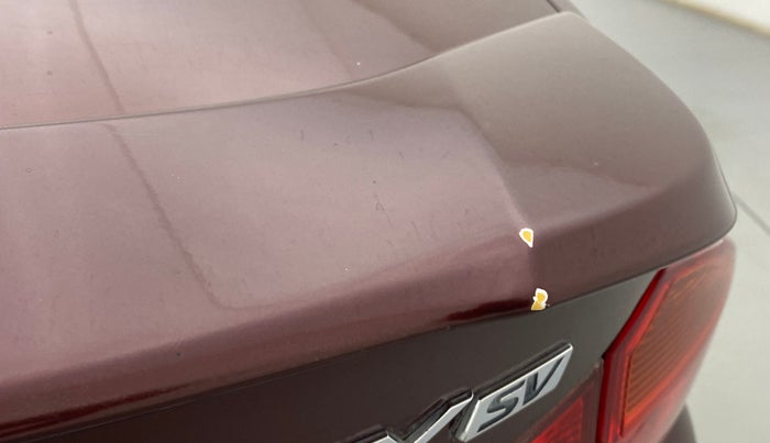 2015 Honda City 1.5L I-VTEC SV, Petrol, Manual, 63,480 km, Dicky (Boot door) - Minor scratches