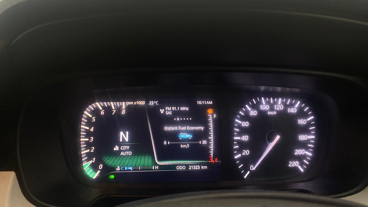2022 Tata PUNCH CREATIVE  AMT, Petrol, Automatic, 21,322 km, Odometer Image