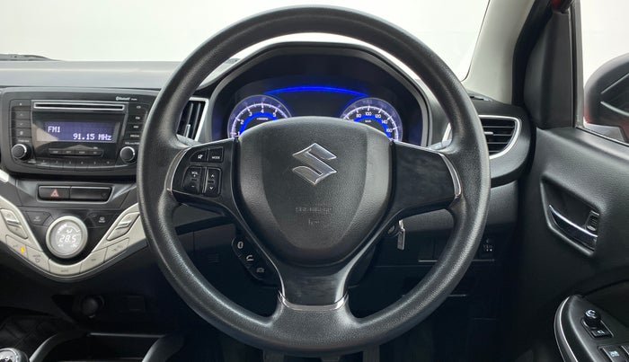 2016 Maruti Baleno DELTA PETROL 1.2, Petrol, Manual, 45,303 km, Steering Wheel Close Up