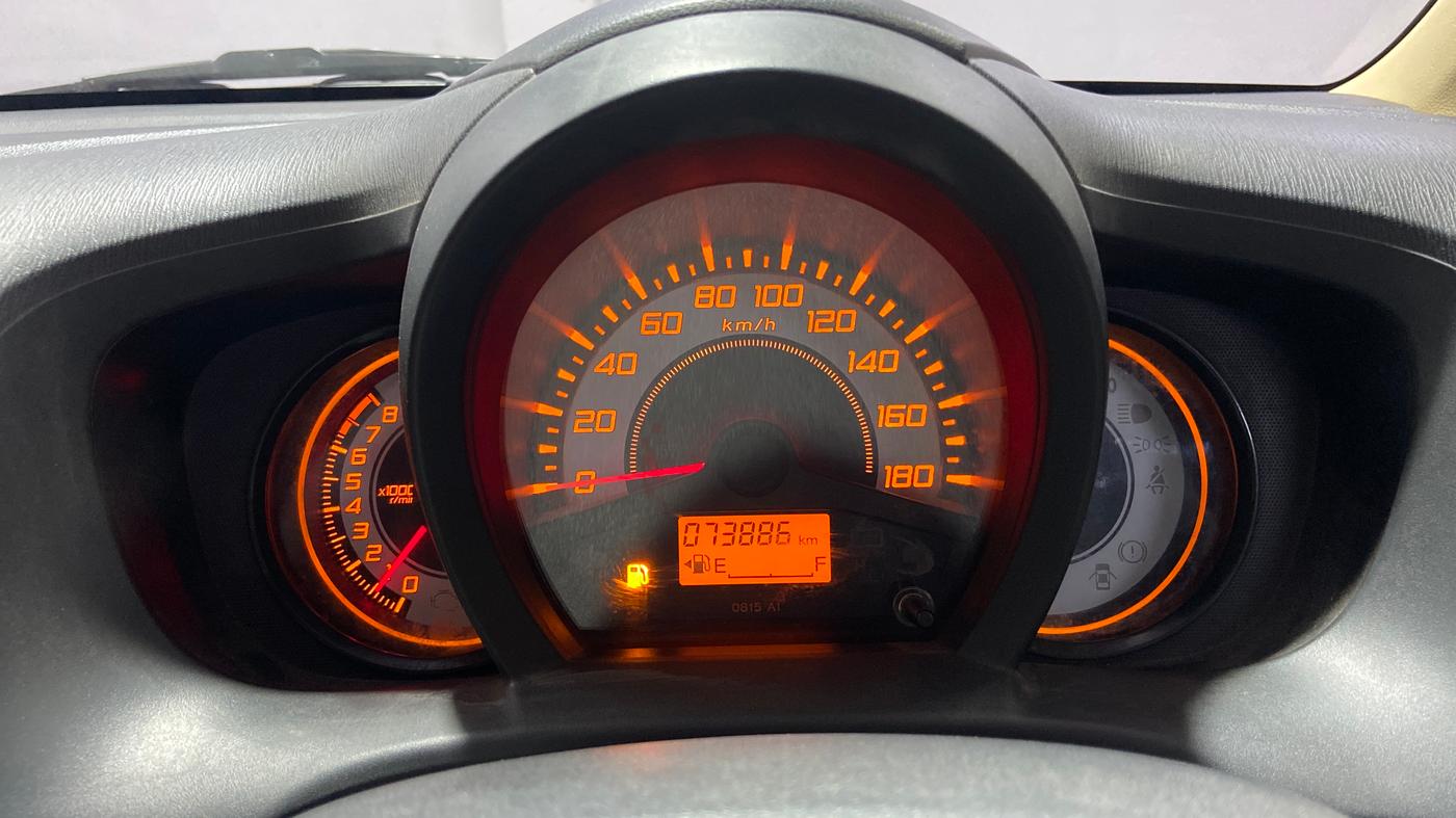 2014 Honda Brio S MT, Petrol, Manual, 73,869 km, Odometer Image