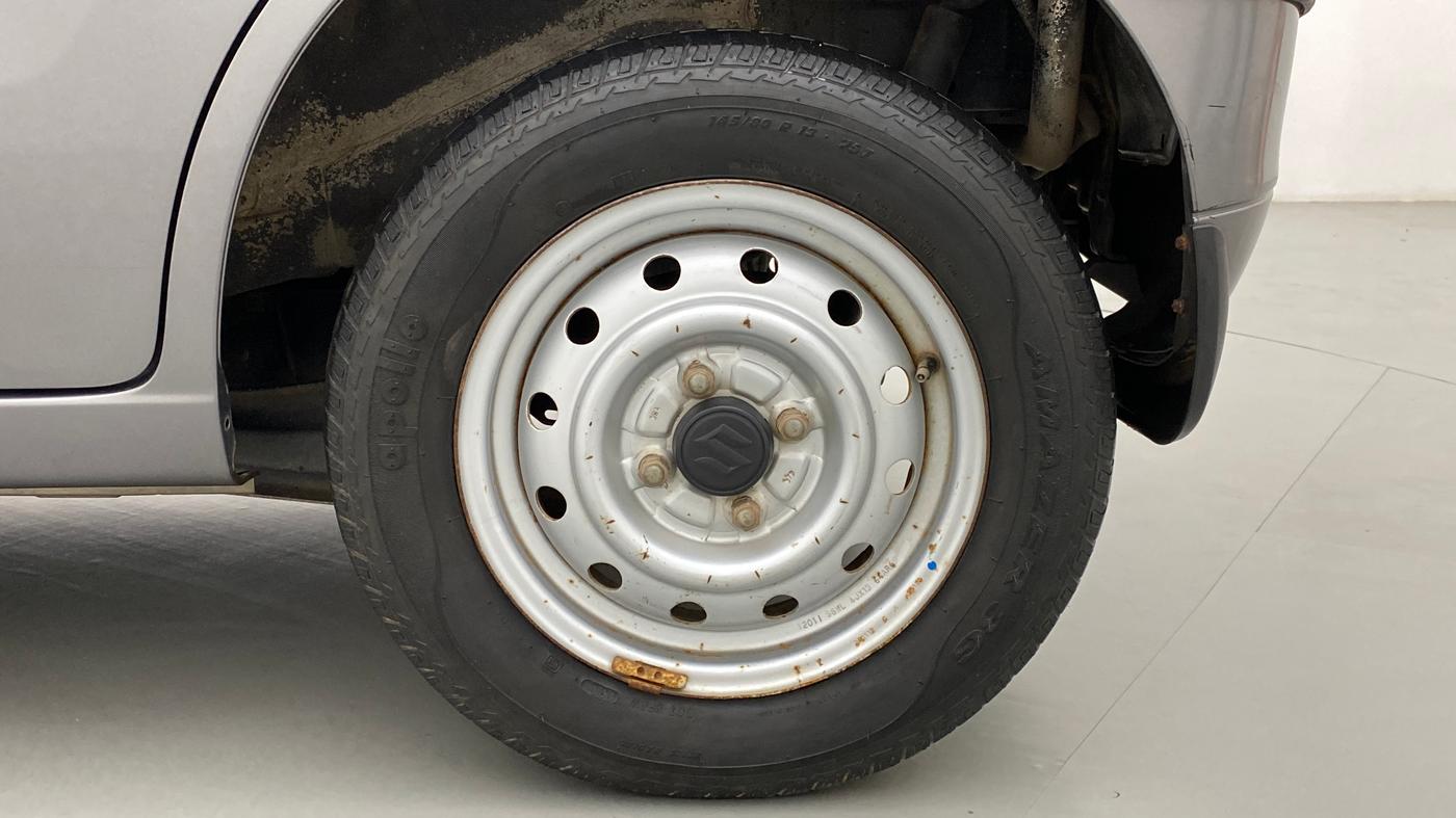 2012 Maruti Wagon R 1.0 LXI CNG, CNG, Manual, 27,390 km, Left Rear Wheel