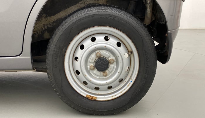 2012 Maruti Wagon R 1.0 LXI CNG, CNG, Manual, 27,390 km, Left Rear Wheel