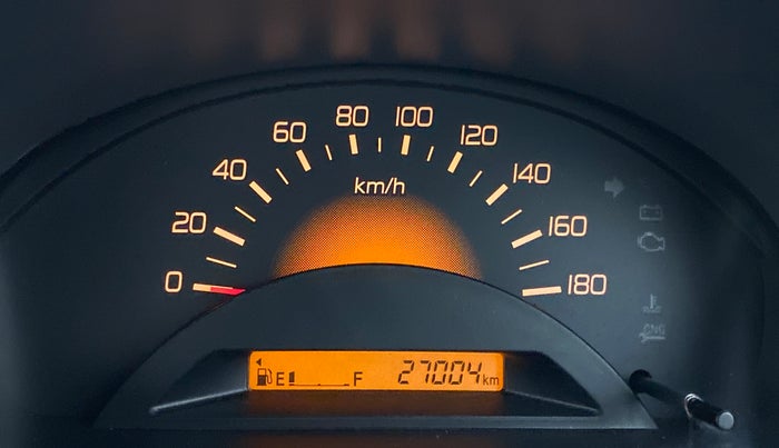 2012 Maruti Wagon R 1.0 LXI CNG, CNG, Manual, 27,390 km, Odometer Image