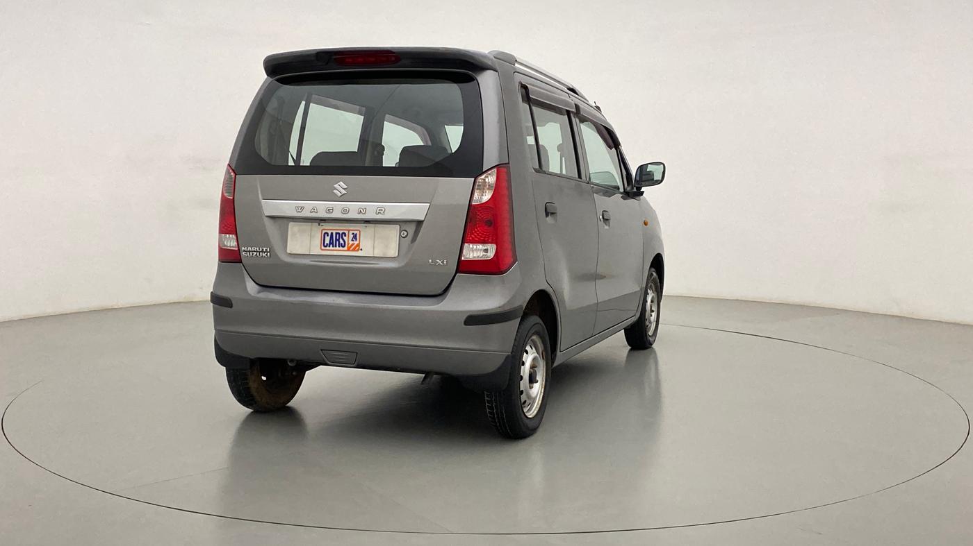 2012 Maruti Wagon R 1.0 LXI CNG, CNG, Manual, 27,390 km, Right Back Diagonal