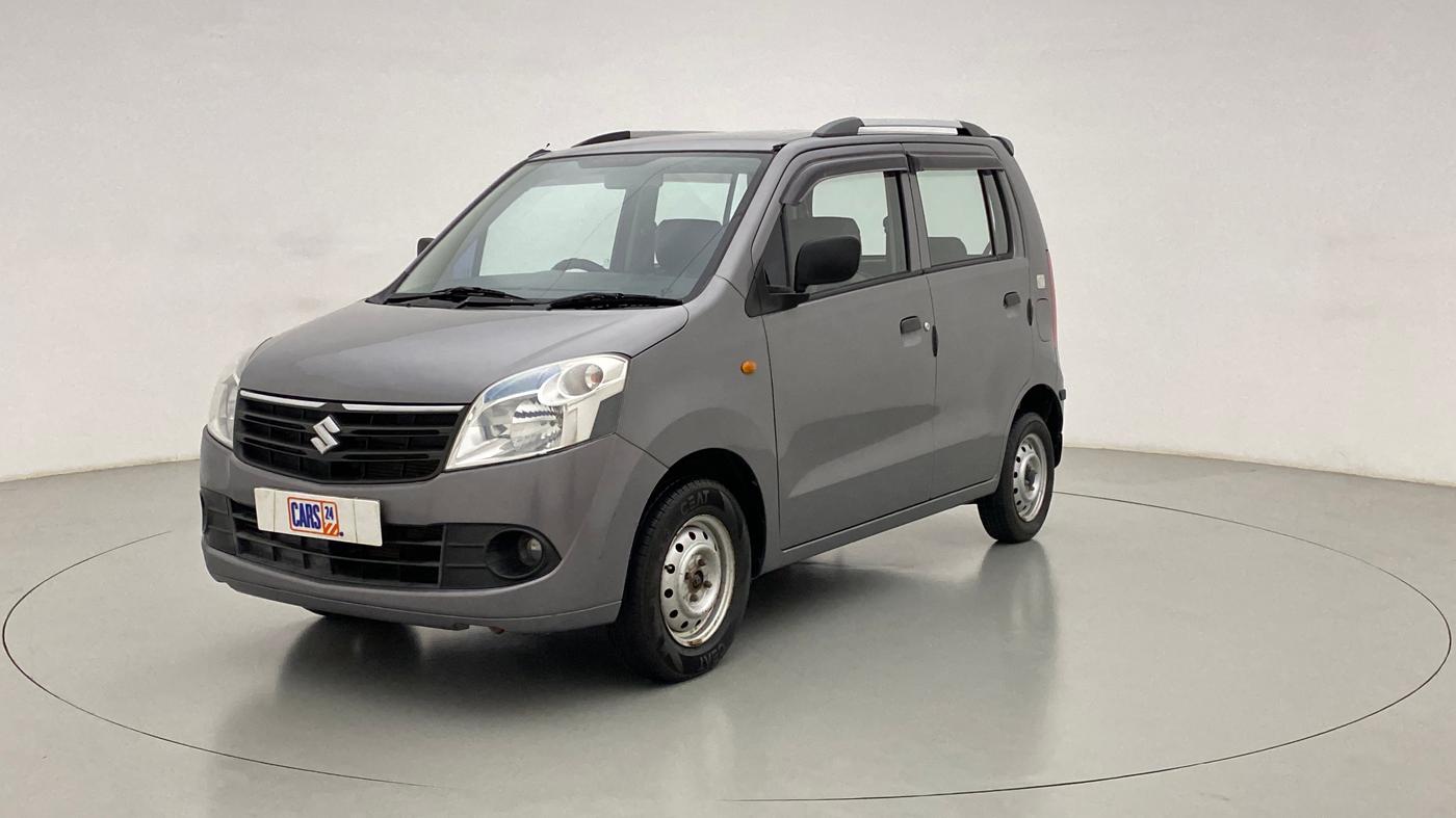 2012 Maruti Wagon R 1.0 LXI CNG, CNG, Manual, 27,390 km, Left Front Diagonal