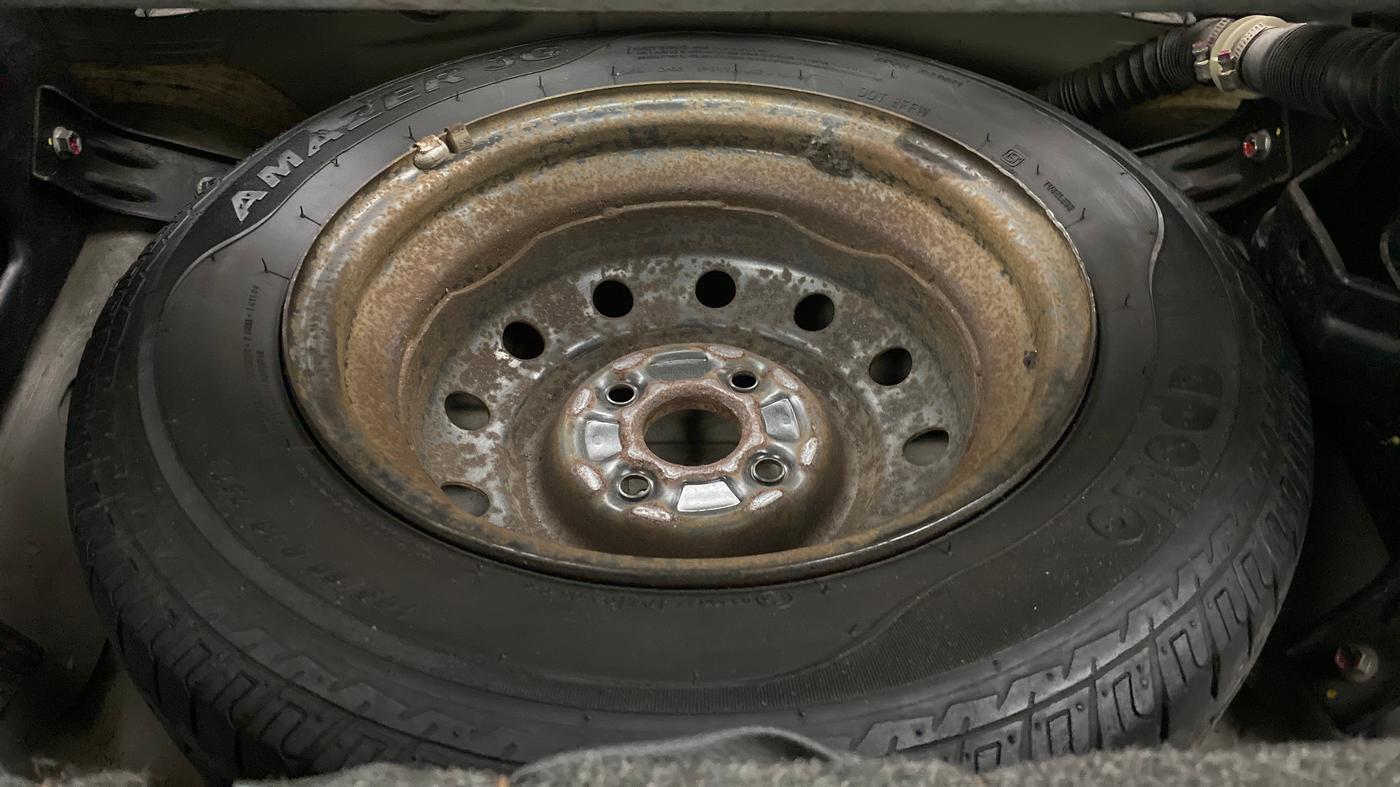 2012 Maruti Wagon R 1.0 LXI CNG, CNG, Manual, 27,390 km, Spare Tyre