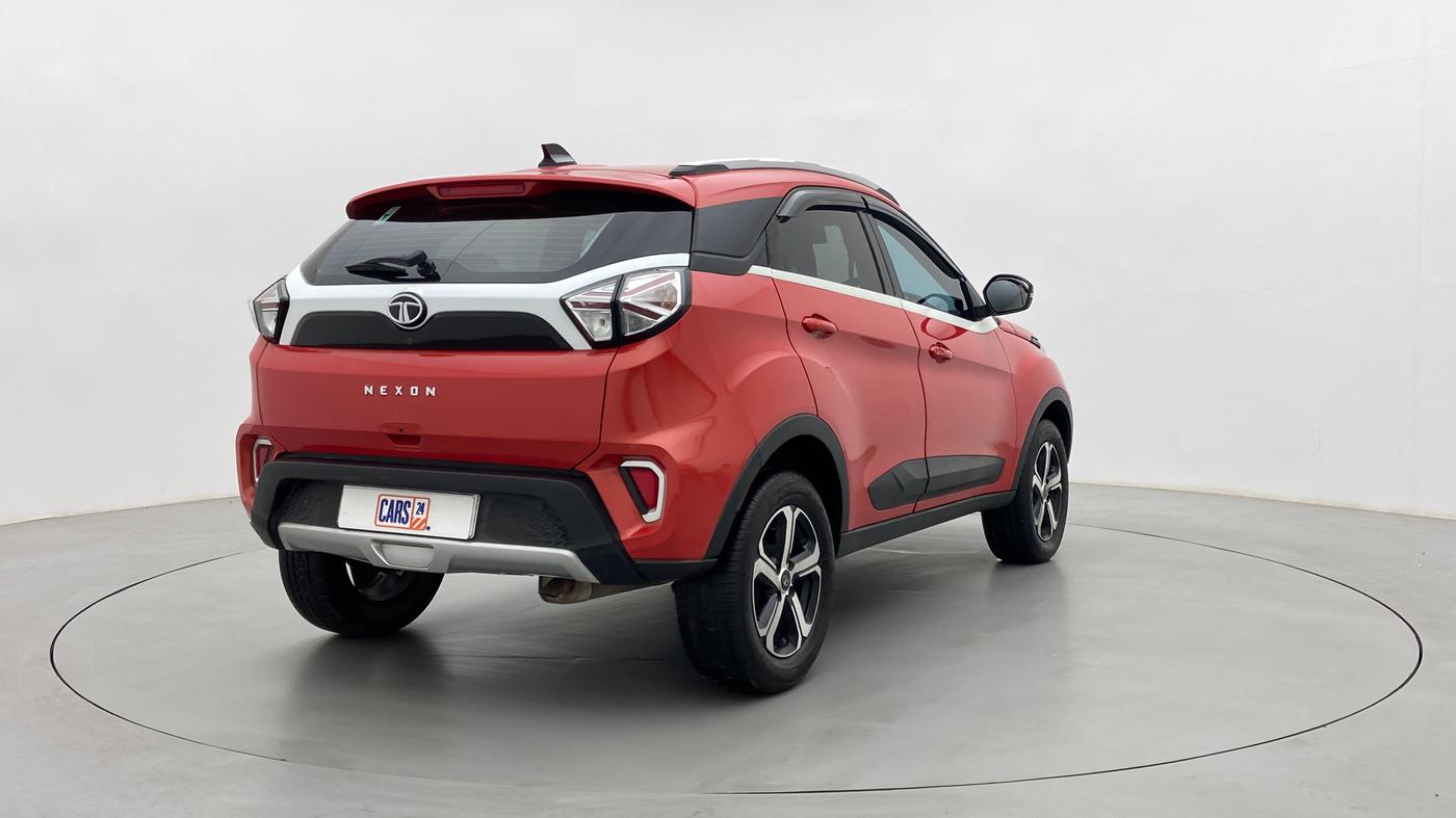 2021 Tata NEXON XZ PLUS PETROL, Petrol, Manual, 33,090 km, Right Back Diagonal