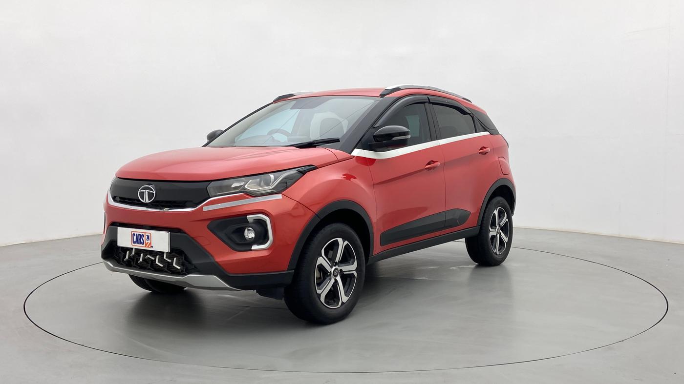 2021 Tata NEXON XZ PLUS PETROL, Petrol, Manual, 33,090 km, Left Front Diagonal