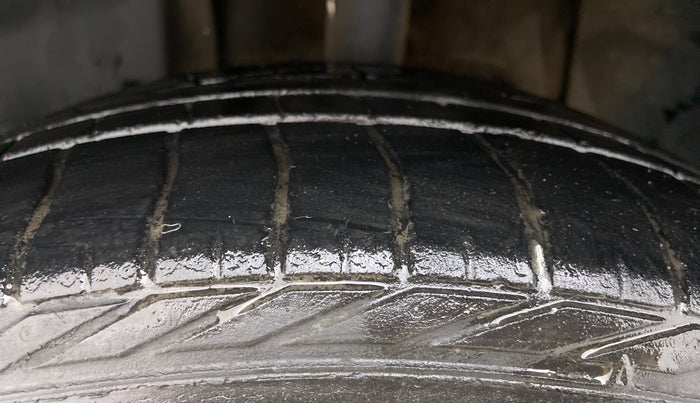 2021 Tata NEXON XZ PLUS PETROL, Petrol, Manual, 33,090 km, Left Front Tyre Tread