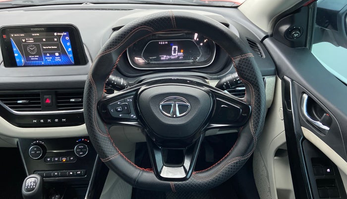 2021 Tata NEXON XZ PLUS PETROL, Petrol, Manual, 33,090 km, Steering Wheel Close Up