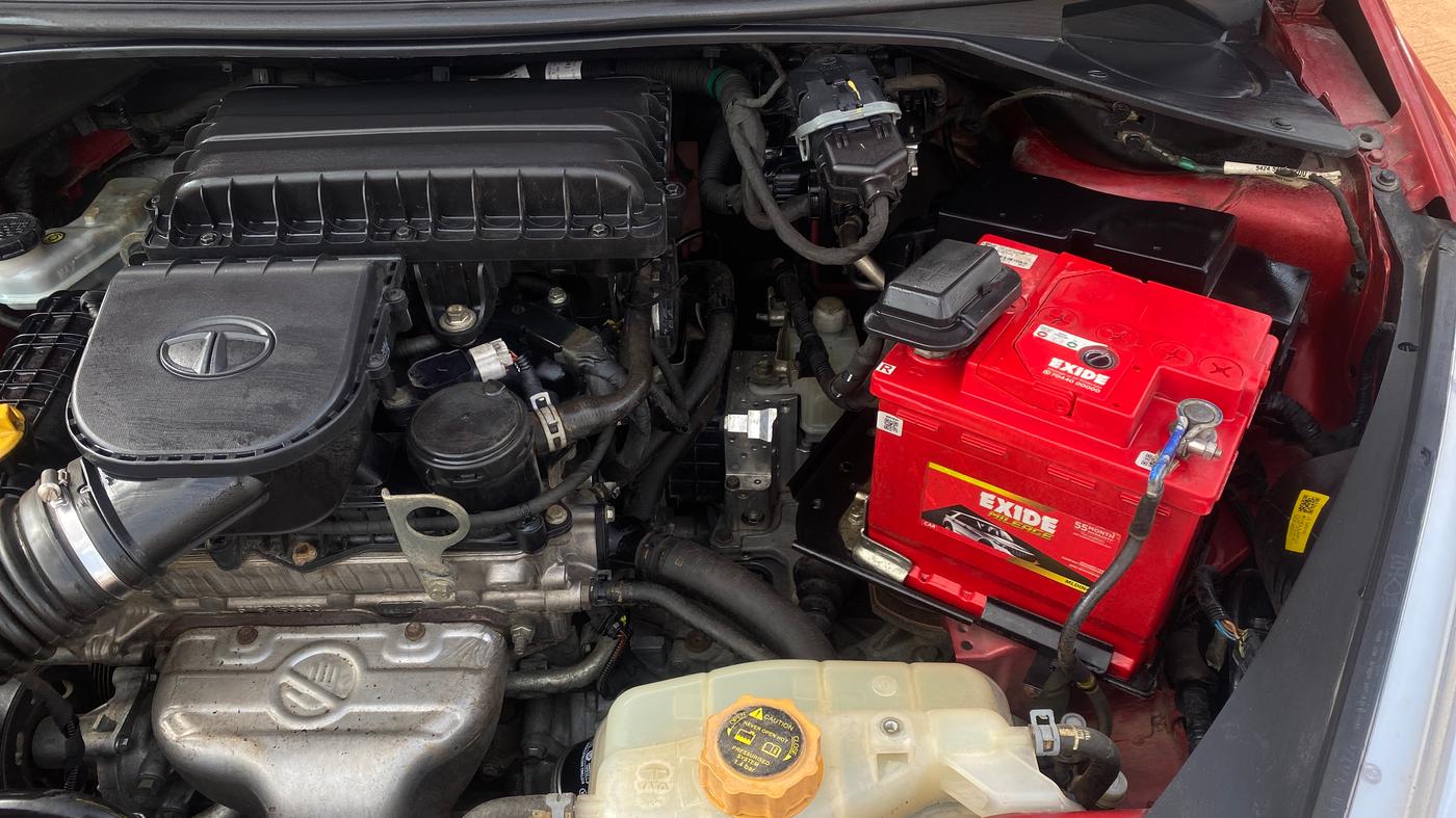 2019 Tata Tiago XZA PETROL, Petrol, Automatic, 26,476 km, Engine View - Left