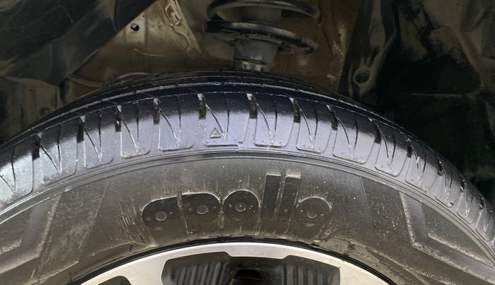 2021 Maruti Vitara Brezza ZXI PLUS AT SHVS, Petrol, Automatic, 27,914 km, Left Front Tyre Tread