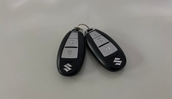 2021 Maruti Vitara Brezza ZXI PLUS AT SHVS, Petrol, Automatic, 27,914 km, Key Close Up