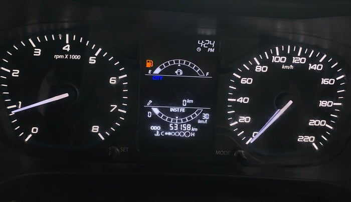 2023 Tata ALTROZ XM PLUS SUNROOF, Petrol, Manual, 53,155 km, Odometer Image