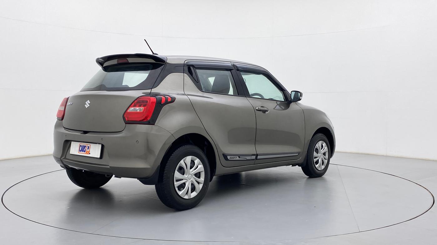 2020 Maruti Swift VXI D, Petrol, Manual, 17,554 km, Right Back Diagonal