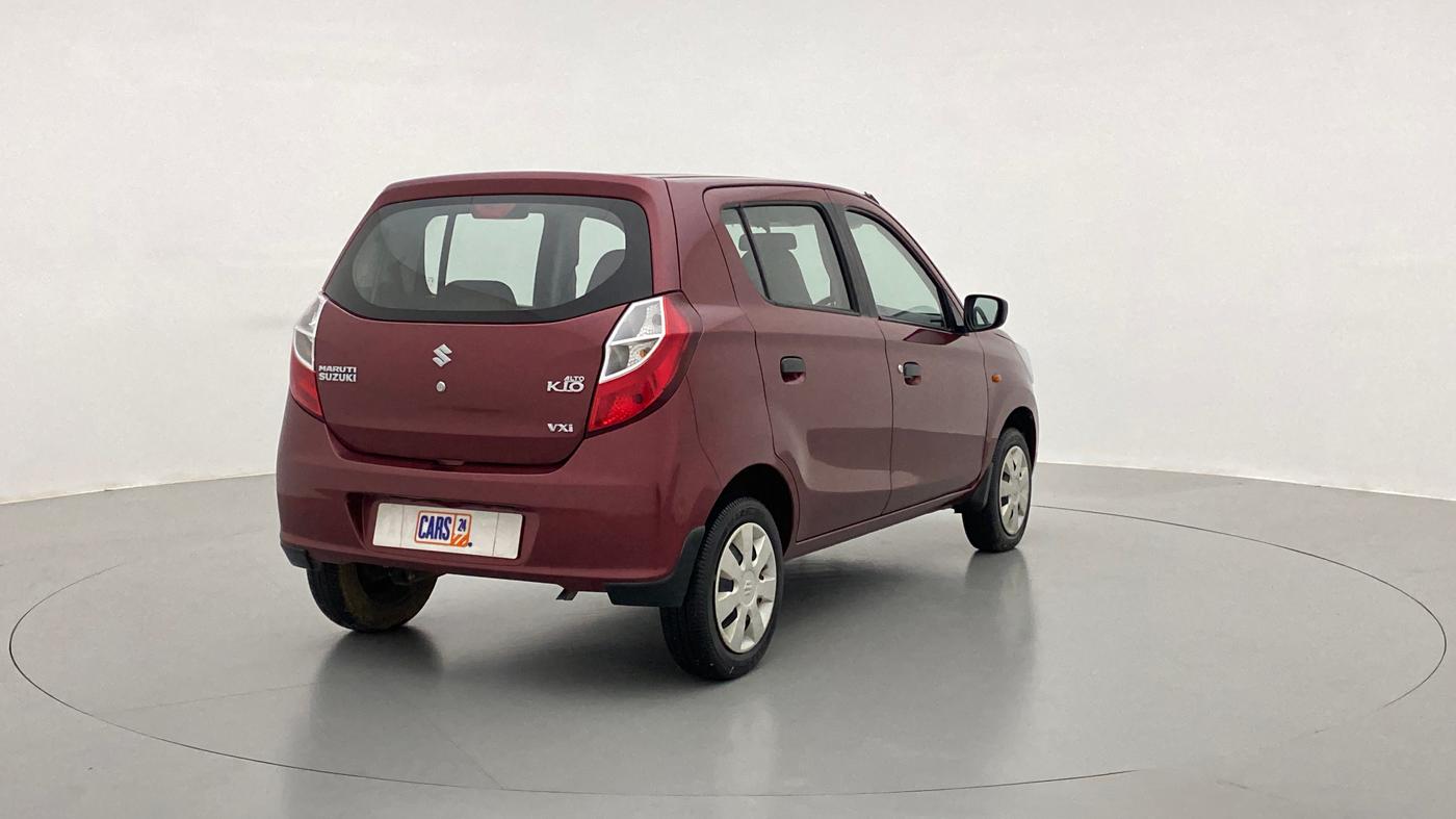 2015 Maruti Alto K10 VXI P, Petrol, Manual, 22,770 km, Right Back Diagonal