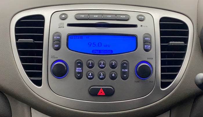 2013 Hyundai i10 SPORTZ 1.2 AT, Petrol, Automatic, 24,167 km, Infotainment System