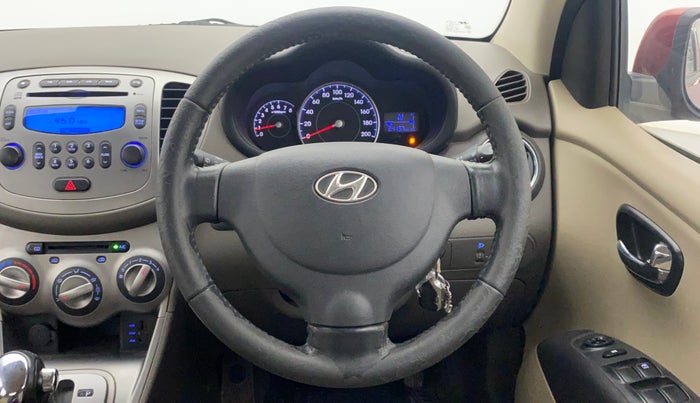 2013 Hyundai i10 SPORTZ 1.2 AT, Petrol, Automatic, 24,167 km, Steering Wheel Close Up