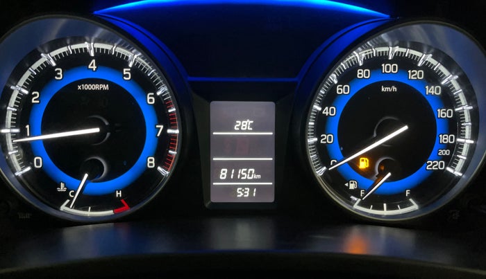 2021 Maruti Baleno DELTA PETROL 1.2, CNG, Manual, 81,137 km, Odometer Image