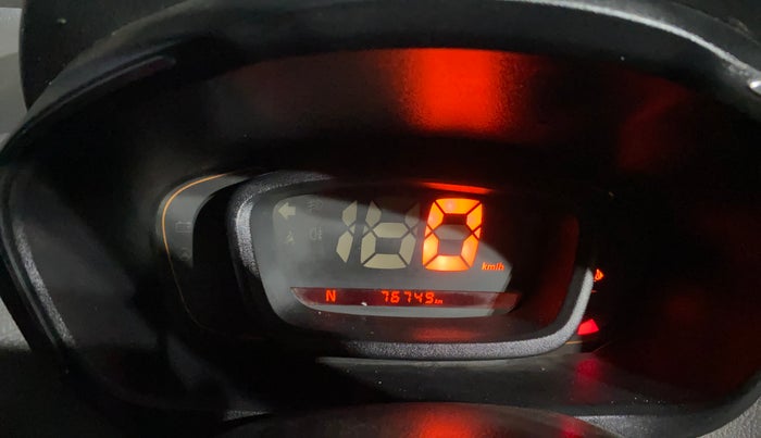 2017 Renault Kwid RXT 1.0 AMT (O), Petrol, Automatic, 76,720 km, Odometer Image