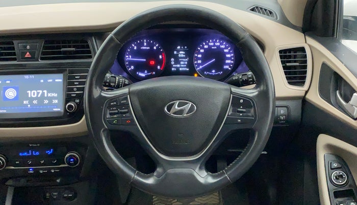 2017 Hyundai Elite i20 ASTA 1.4 CRDI (O), Diesel, Manual, 1,01,760 km, Steering Wheel Close Up