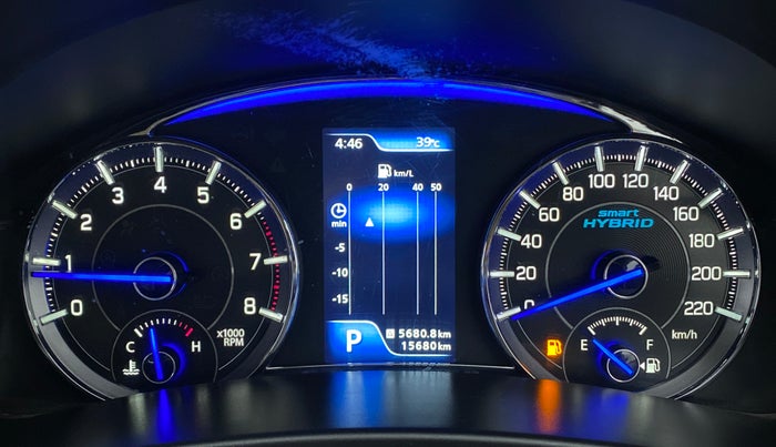 2022 Maruti Ciaz ALPHA  AT 1.5 SHVS PETROL, Petrol, Automatic, 15,680 km, Odometer Image