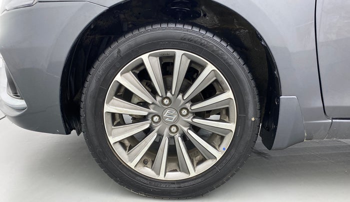 2022 Maruti Ciaz ALPHA  AT 1.5 SHVS PETROL, Petrol, Automatic, 15,680 km, Left Front Wheel