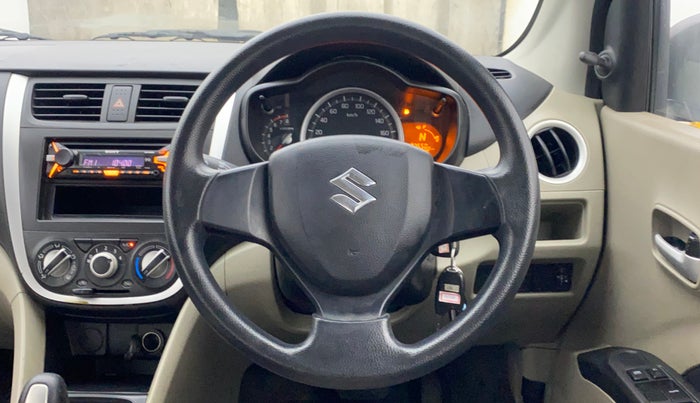 2015 Maruti Celerio VXI AMT, Petrol, Automatic, 37,506 km, Steering Wheel Close Up