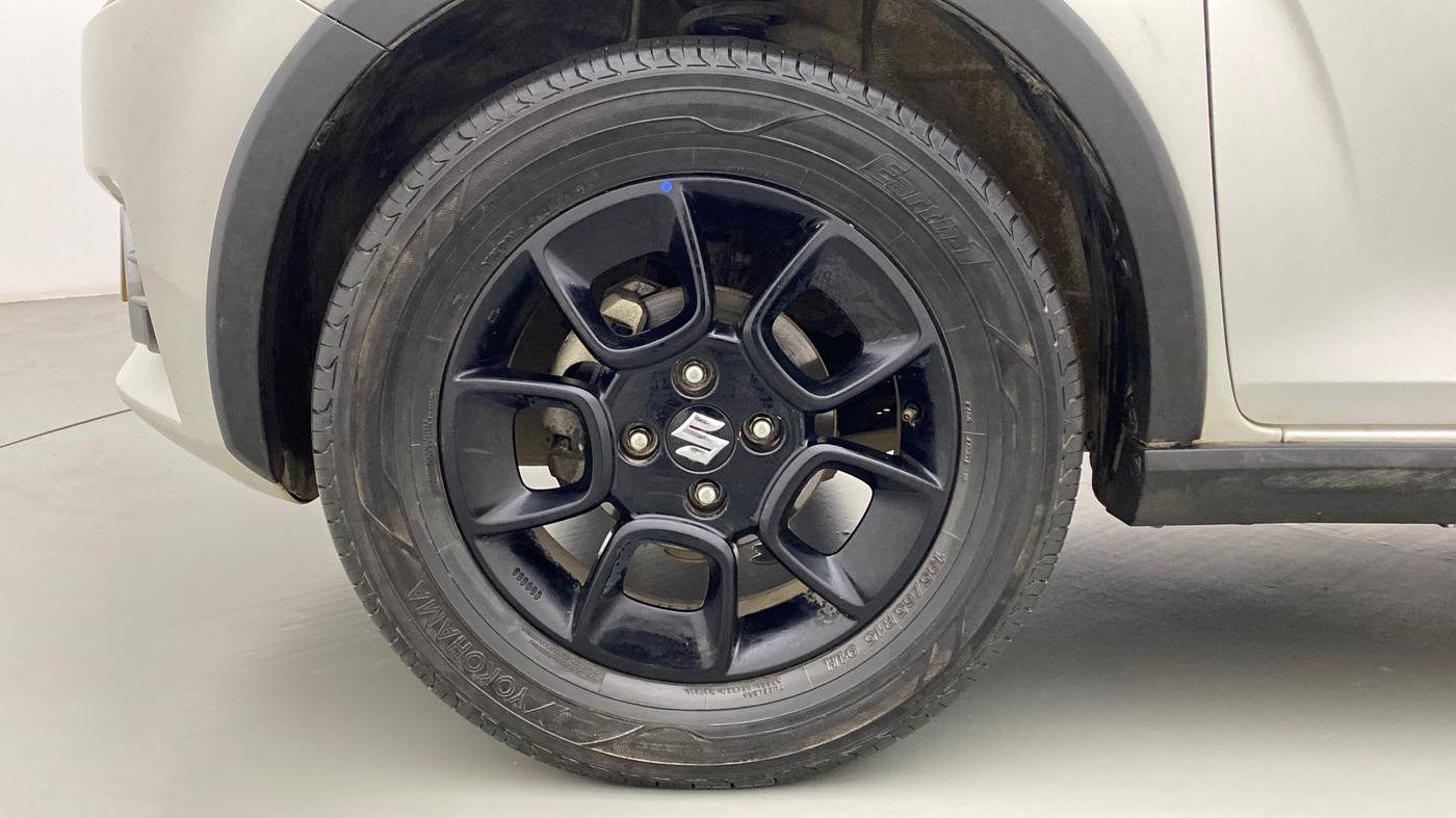 2018 Maruti IGNIS ALPHA 1.2 K12 AMT, Petrol, Automatic, 43,617 km, Left Front Wheel