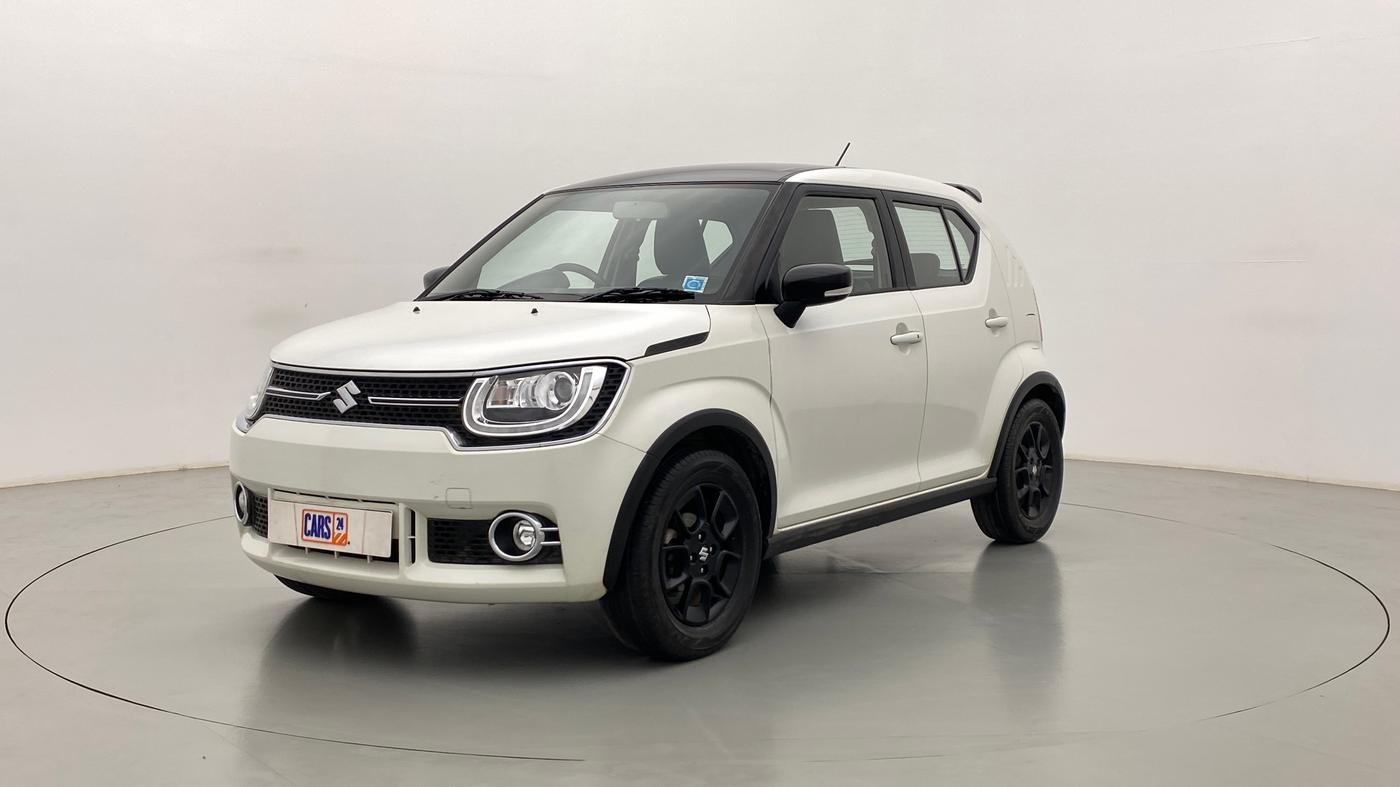 2018 Maruti IGNIS ALPHA 1.2 K12 AMT, Petrol, Automatic, 43,617 km, Left Front Diagonal
