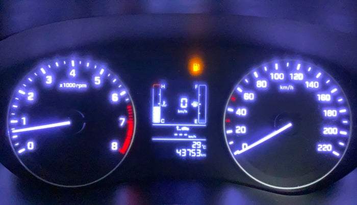 2017 Hyundai Elite i20 ASTA 1.2, Petrol, Manual, 43,796 km, Odometer Image