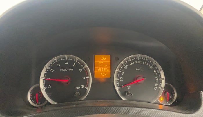 2016 Maruti Swift Dzire ZXI, Petrol, Manual, 66,313 km, Odometer Image