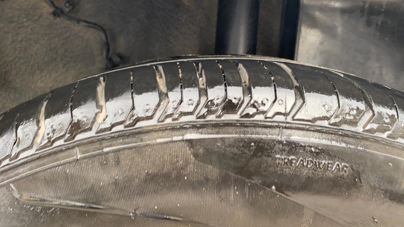 2023 Tata PUNCH ACCOMPLISHED AMT, Petrol, Automatic, 5,147 km, Left Rear Tyre Tread