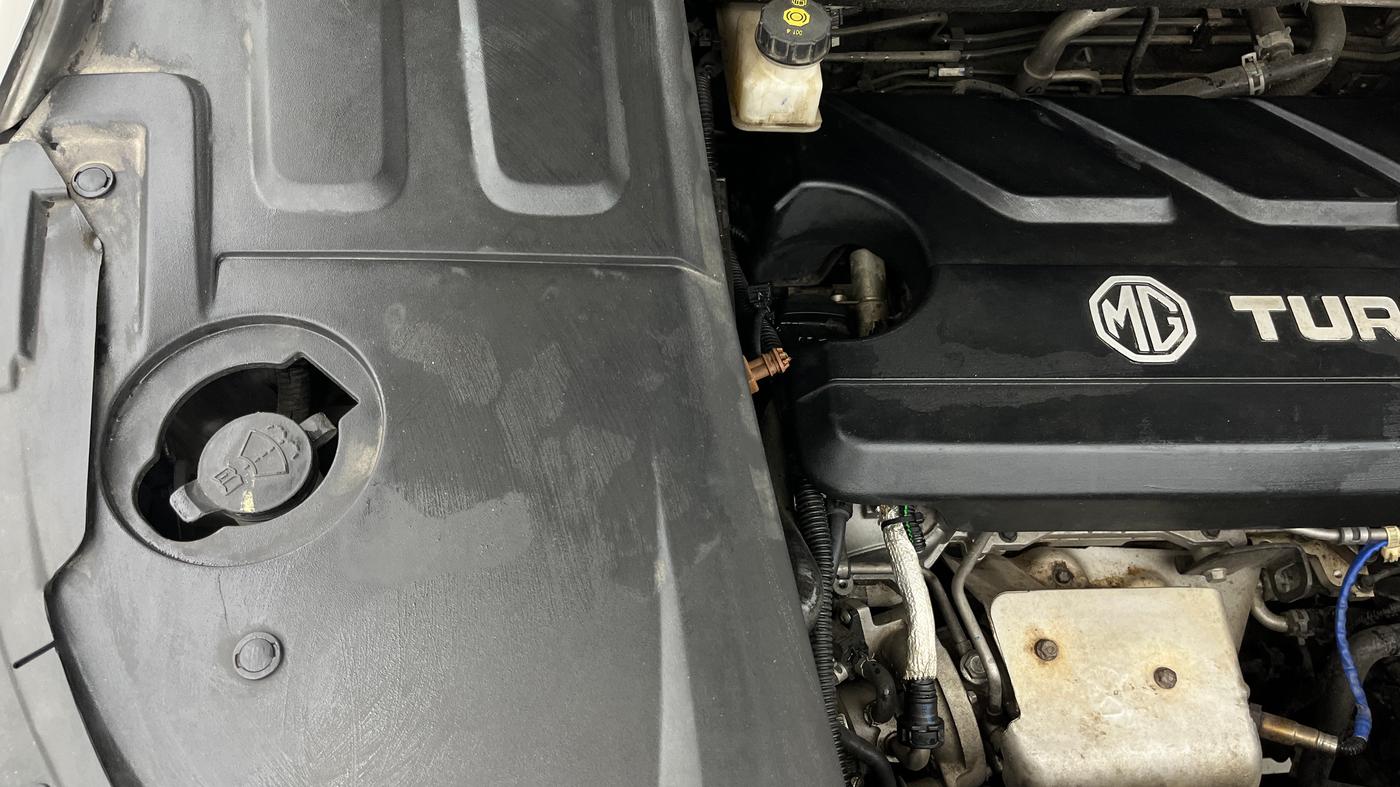 2022 MG HECTOR PLUS SHARP 1.5 PETROL TURBO CVT 6-STR, CNG, Automatic, 47,825 km, Engine View - Right