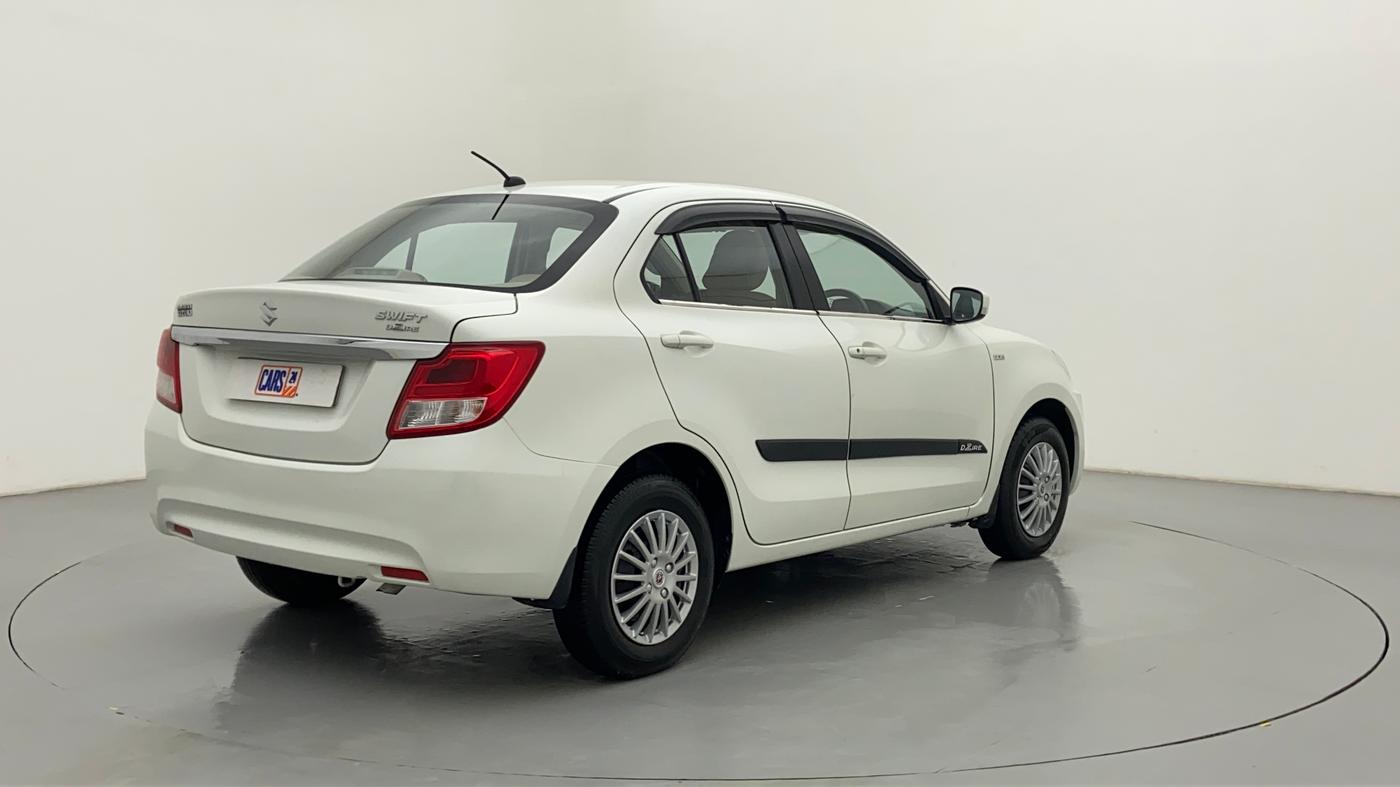 2017 Maruti Dzire VDI, Diesel, Manual, 57,617 km, Right Back Diagonal