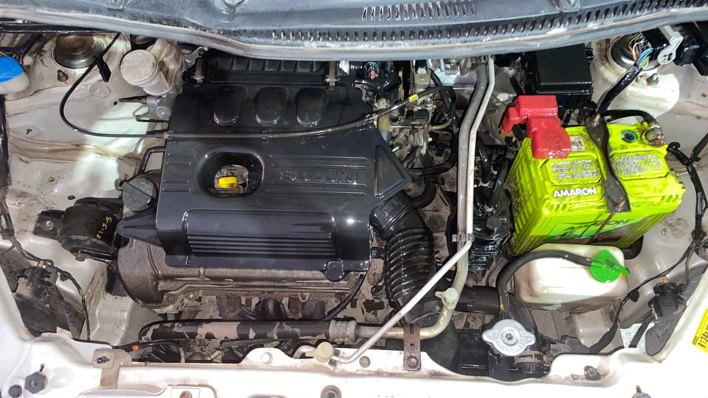 2018 Maruti Wagon R 1.0 VXI, Petrol, Manual, 79,787 km, Engine View