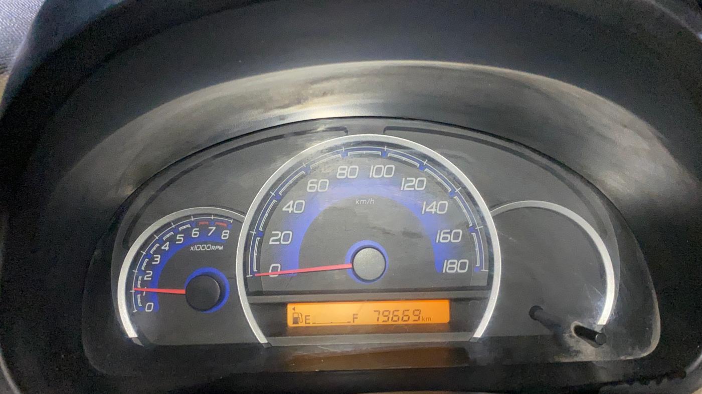 2018 Maruti Wagon R 1.0 VXI, Petrol, Manual, 79,787 km, Odometer Image