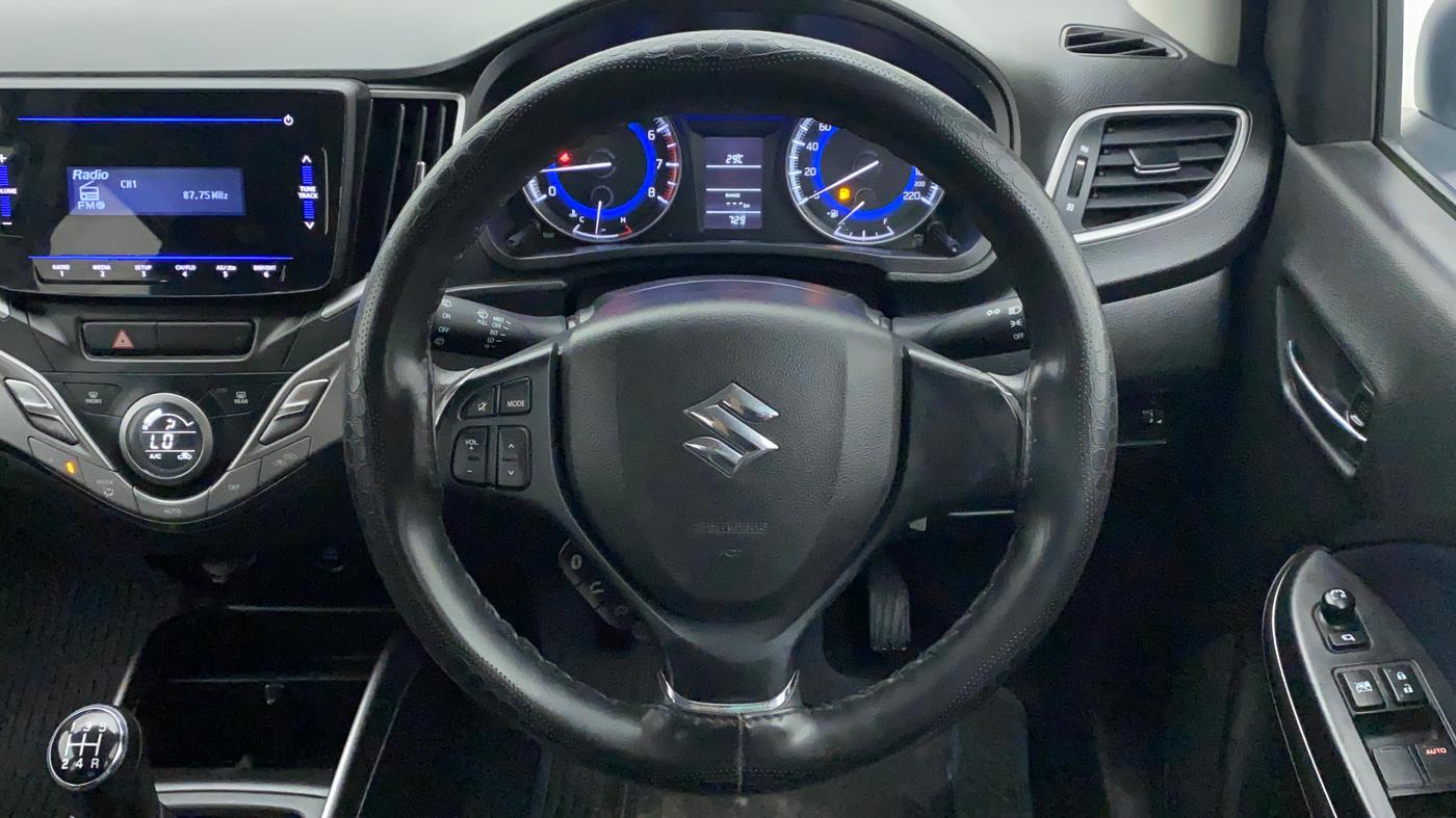 2019 Maruti Baleno DELTA PETROL 1.2, Petrol, Manual, 20,594 km, Steering Wheel Close Up