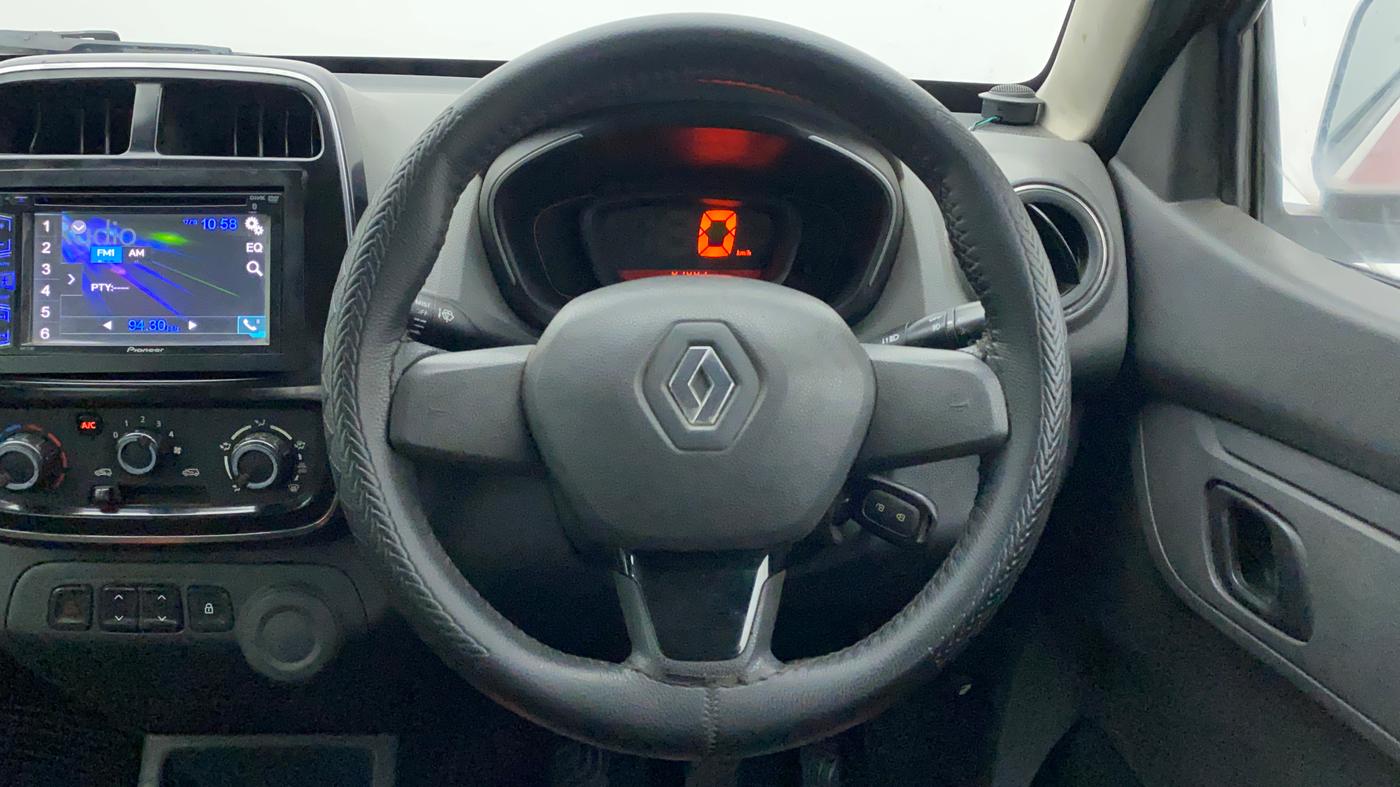 2015 Renault Kwid RXT 0.8, Petrol, Manual, 41,441 km, Steering Wheel Close Up