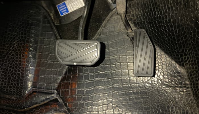 2019 Maruti Baleno ZETA CVT PETROL 1.2, Petrol, Automatic, 49,897 km, Pedals